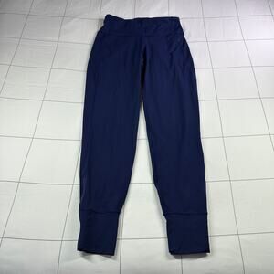 Lululemon Pants Womens 4 Blue Jogger Reflective Athletic Travel Sporty Workout